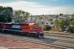 FXE ES44AC Locomotive leading a train